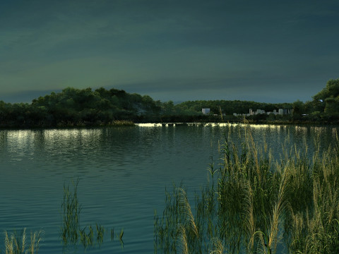 Lakeside 3Dモデル
