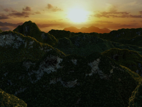 Mountain 3D 模型