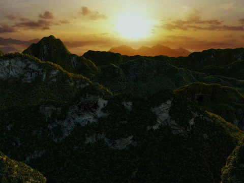 Mountain 3D Model