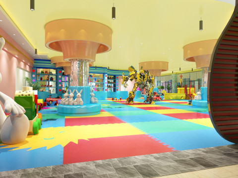 Kindergarten Modelo 3D