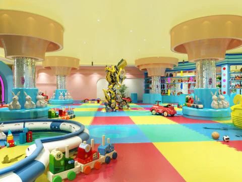 Kindergarten 3D Model