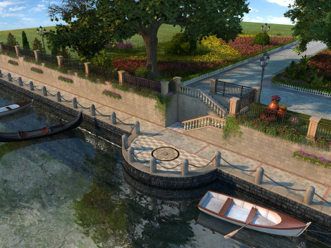 Riverside 3Dモデル