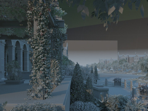 Construction in rain 3D Модель