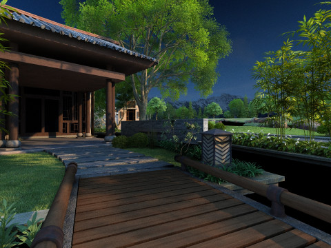 Villa Model 3D