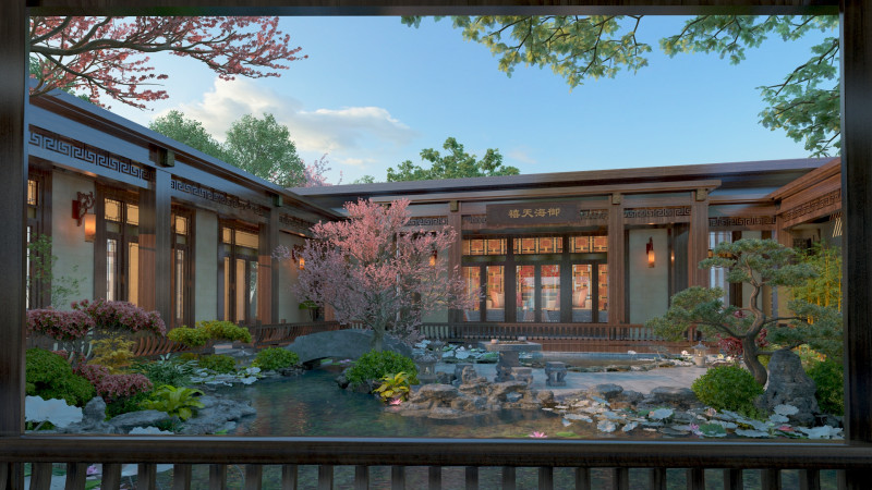Villa 3D मॉडल .c4d .max .obj .3ds .fbx .stl .blend 