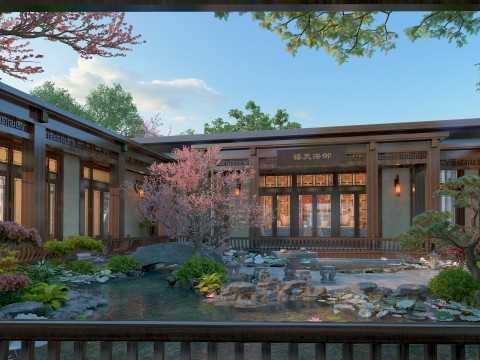 Villa 3D Model