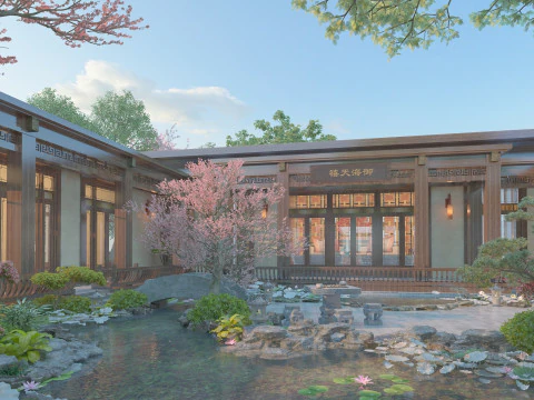 Villa 3D Model