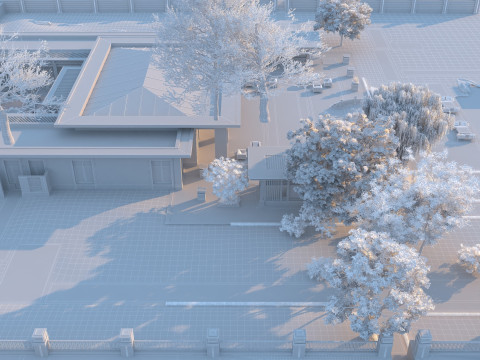 Villa 3D Model