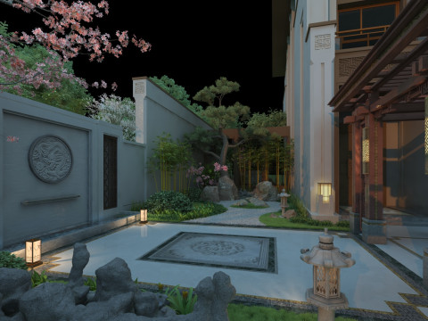 Villa 3D Model