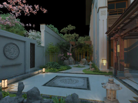 Villa 3D Model