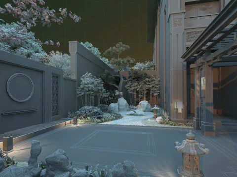 Villa 3D Model