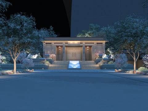 Villa 3D Model
