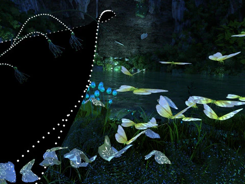 Waterfall 3D Model