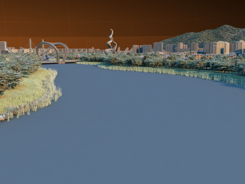 Urban architecture 3D Model