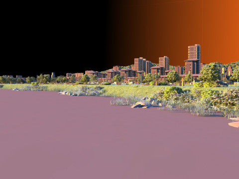 Urban architecture Modèle 3D