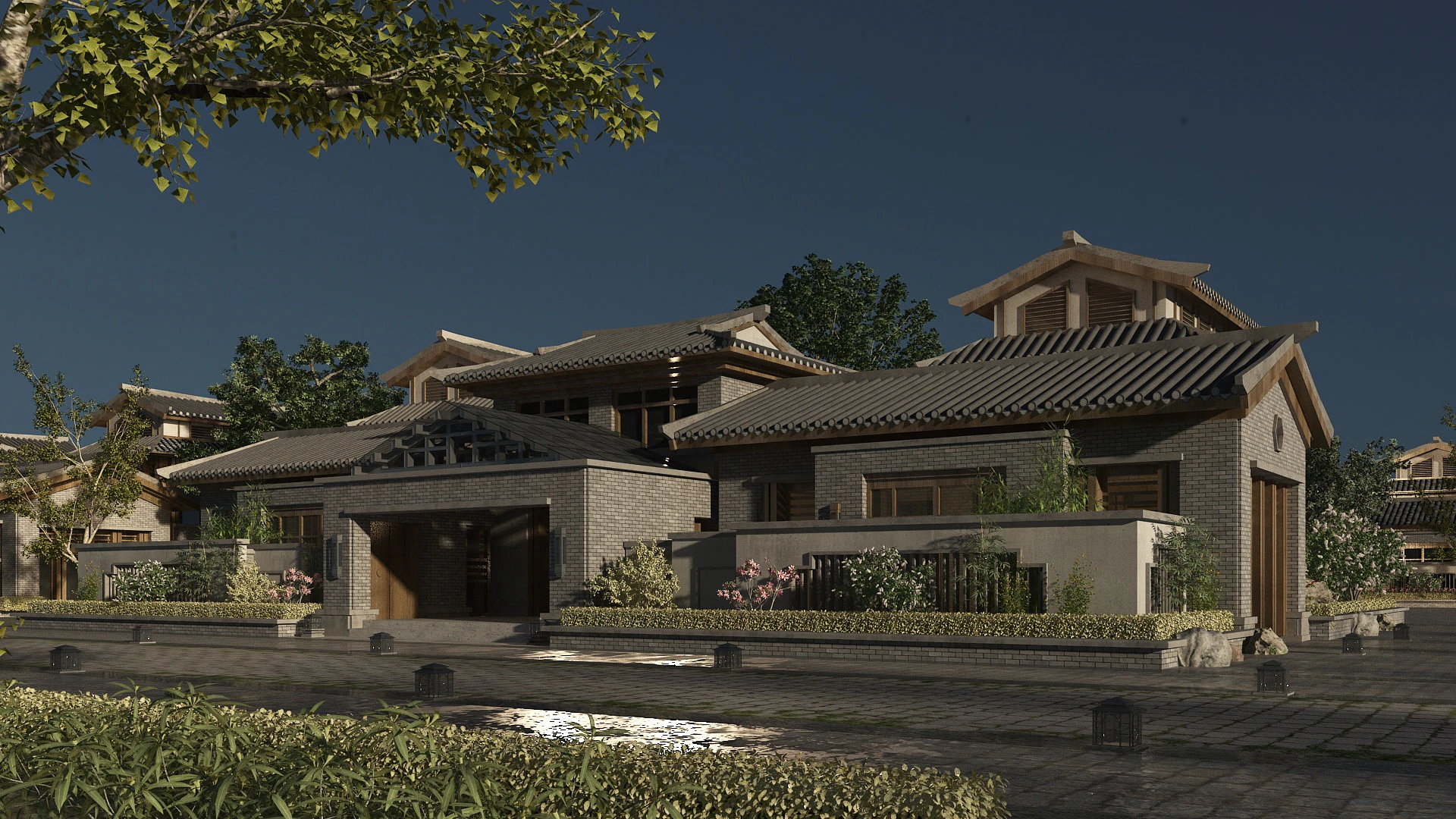 Ancient architecture 3D Model .c4d .max .obj .3ds .fbx .stl .blend 
