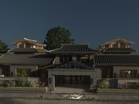 Ancient architecture 3D Model