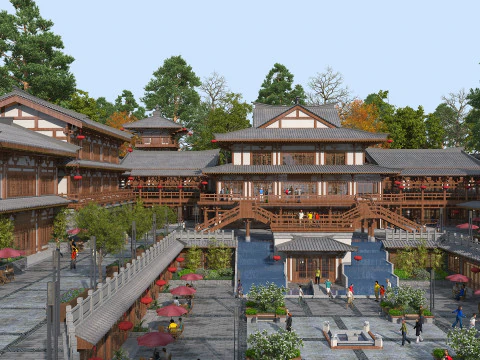 고대 건축물 3D 모델