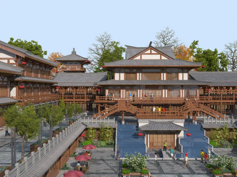 Ncient architecture 3D Model