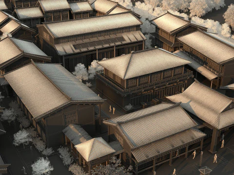 Древняя архитектура 3D Модель