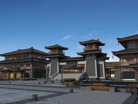 Ancient architecture Modèle 3D