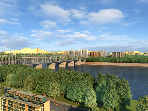 Urban architecture 3D Model