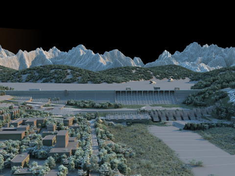 Reservoir 3Dモデル