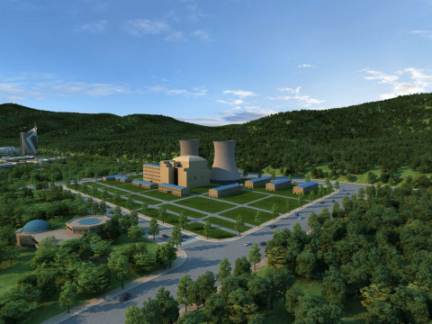 Power station 3D Model
