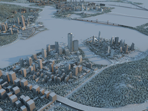 Urban architecture Modelo 3D