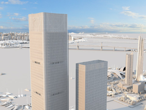 Urban architecture Model 3D