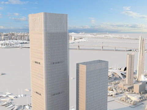 Urban architecture 3D Model