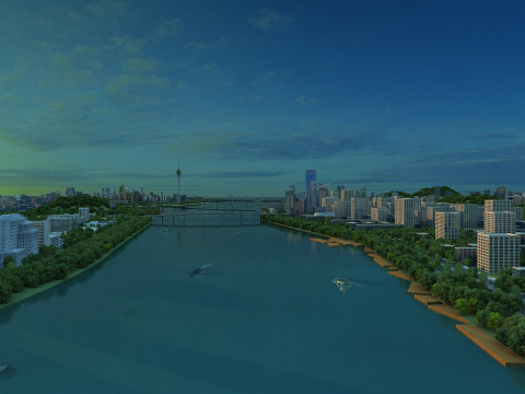 Urban architecture Modelo 3D