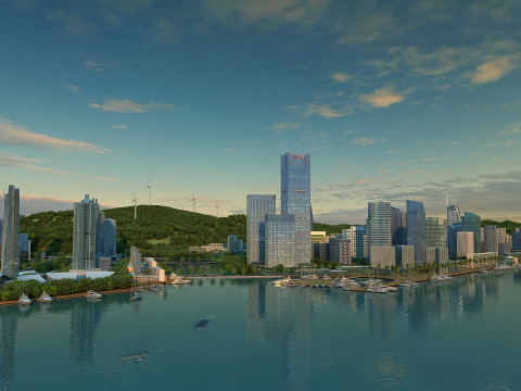 Urban architecture 3Dモデル