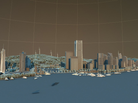Urban architecture 3Dモデル
