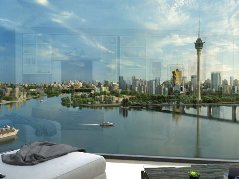 Architecture urbaine Modèle 3D