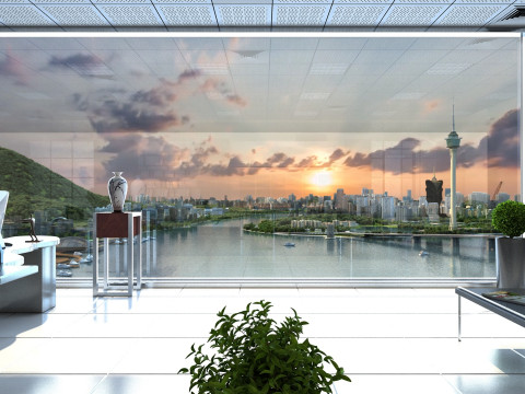 Urban architecture Model 3D