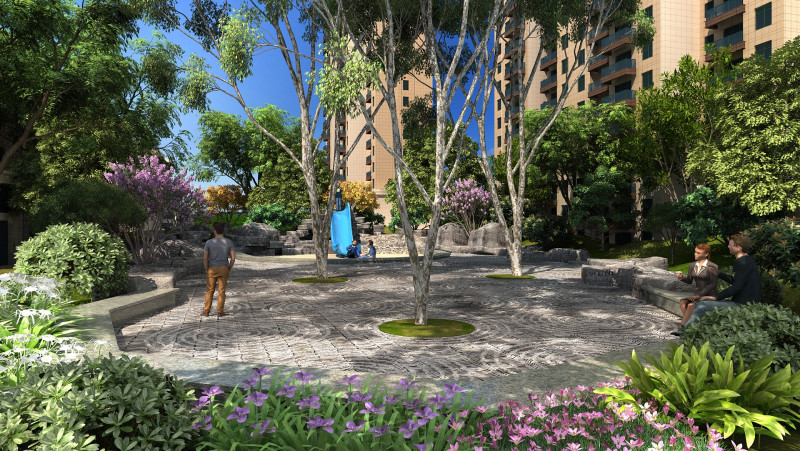 Urban architecture 3D Model .c4d .max .obj .3ds .fbx .stl .blend 