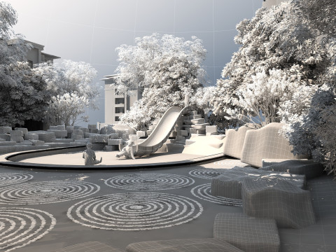 Urban architecture 3D Model