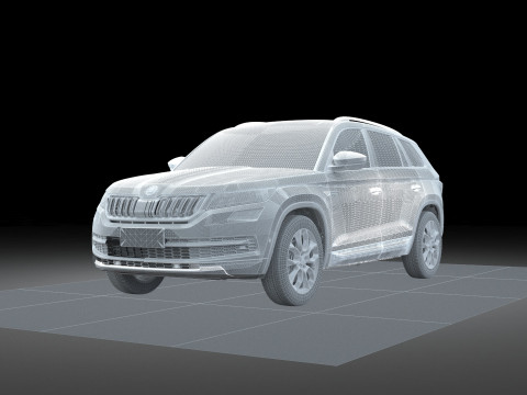 Sedan Modèle 3D