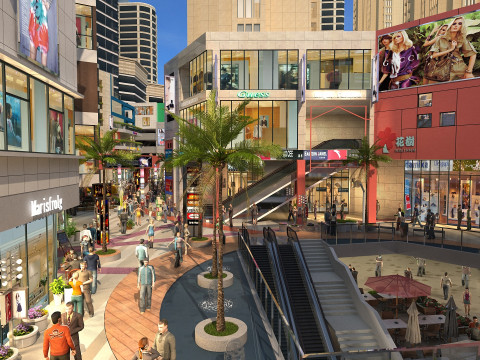Urban architecture 3D Model