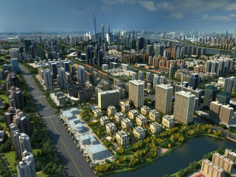 Urban architecture 3Dモデル