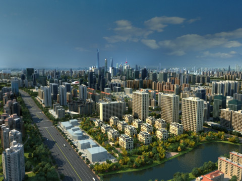 Urban architecture 3Dモデル