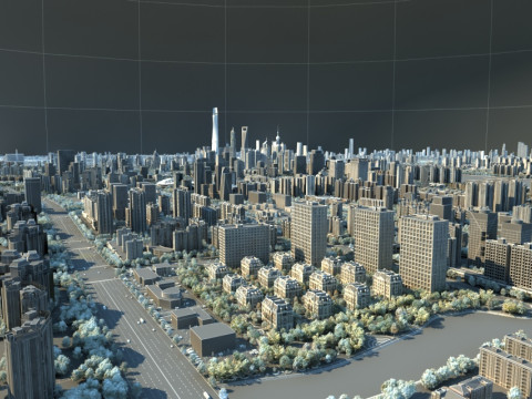 Urban architecture 3Dモデル