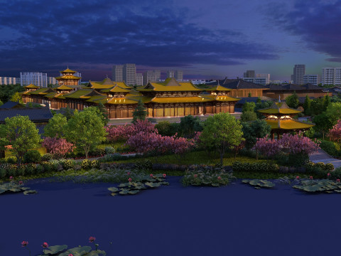 Ancient building 3D 模型