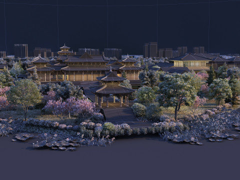 Ancient building Modello 3D