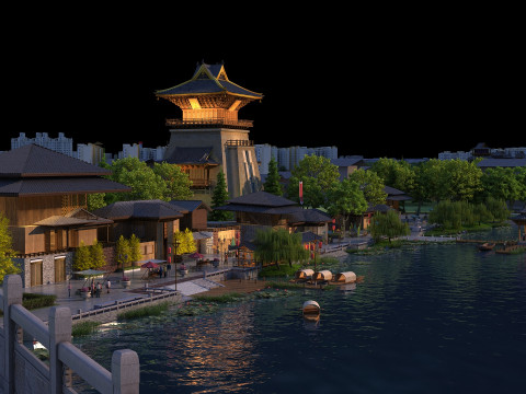 Ancient building Modelo 3D