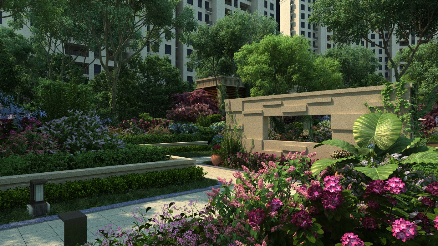 Urban architecture 3D Model .c4d .max .obj .3ds .fbx .stl .blend 