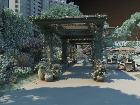 Urban architecture 3D Model