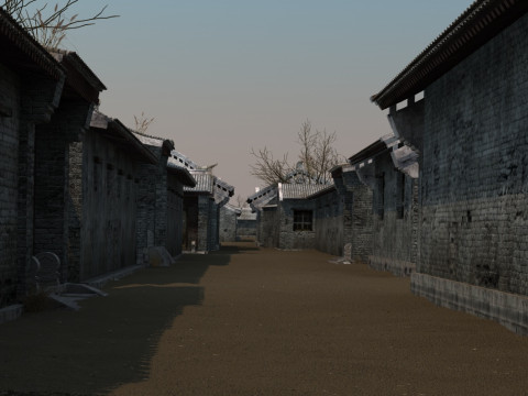 Ancient building 3D Model
