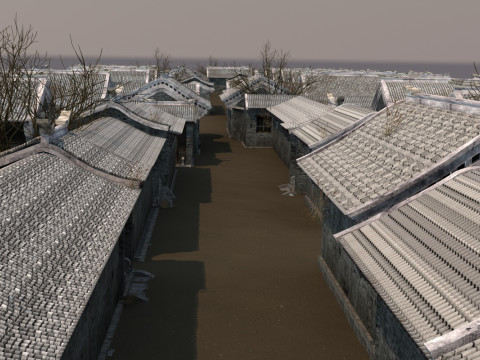 Ancient building 3D Model